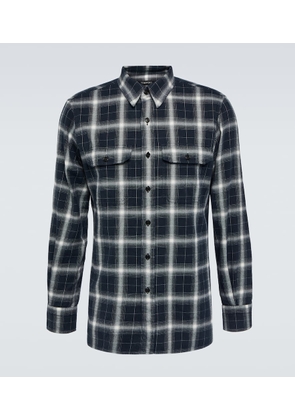 Tom Ford Checked cotton shirt