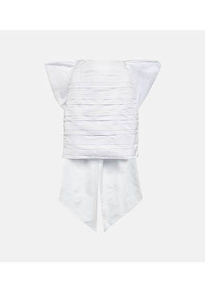 Rebecca Vallance Bow-detail miniskirt