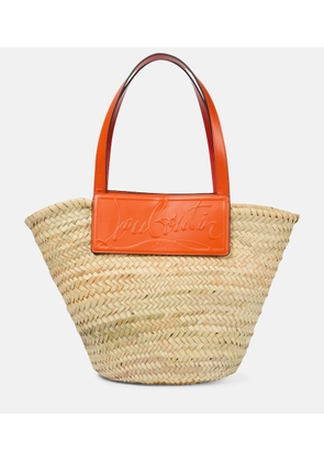 Christian Louboutin Loubishore woven tote