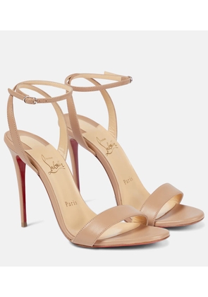 Christian Louboutin Loubigirl 100 leather sandals