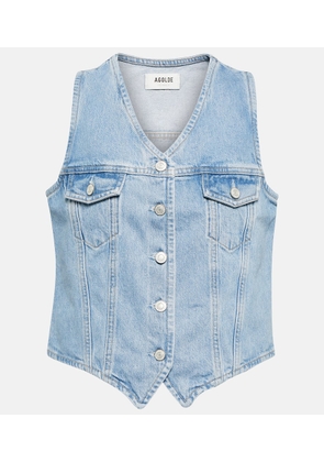 Agolde 70's denim vest