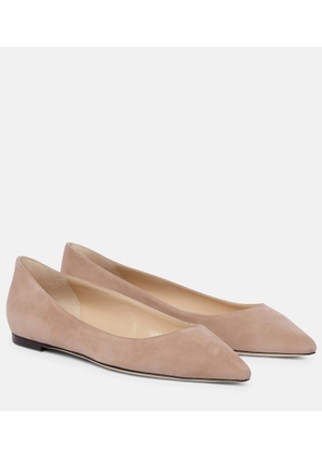 Jimmy Choo Romy suede ballet flats
