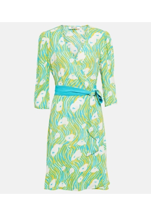 Diane von Furstenberg Belted printed minidress