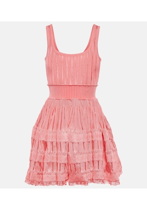 Alaia Crinoline minidress