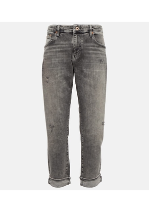 AG Jeans Ex-Boyfriend mid-rise slim jeans