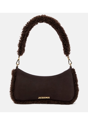 Jacquemus Le Bisou Doux Small leather shoulder bag
