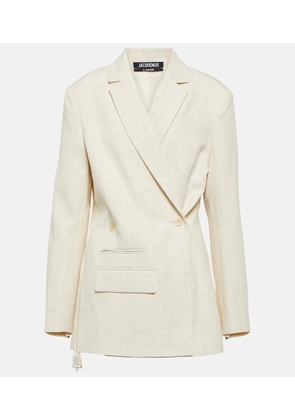 Jacquemus La Veste Tibau linen-blend blazer