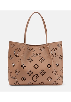 Christian Louboutin Cabarock perforated tote bag
