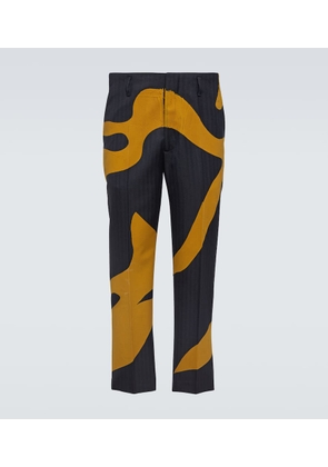 Dries Van Noten Wool straight pants