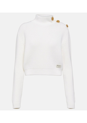 Prada High-neck wool sweater