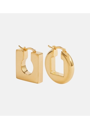 Jacquemus Les boucles rond carre earrings