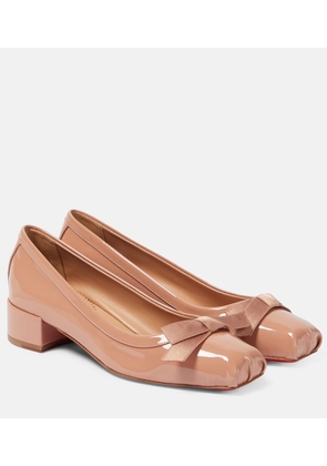 Christian Louboutin Mamaflirt patent leather pumps