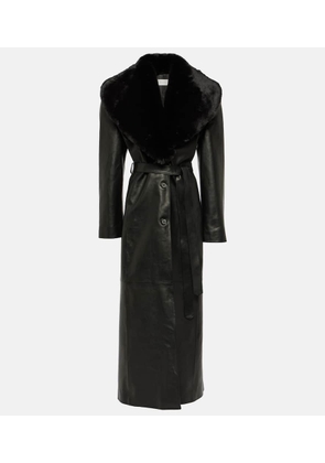 Magda Butrym Leather coat