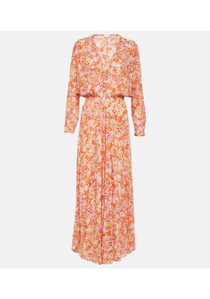 Poupette St Barth Ilona floral midi dress