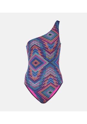 Eres Multicolor one-shoulder swimsuit