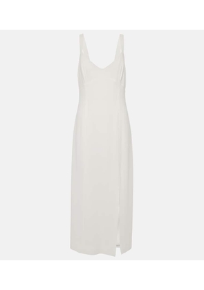Rixo Bridal Eli crepe midi dress