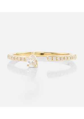 Persee Hera 18kt gold ring with diamonds