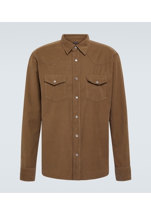 Tom Ford Cotton corduroy Western shirt