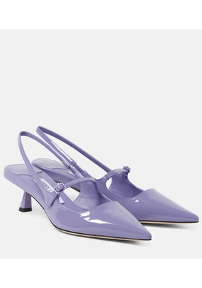 Jimmy Choo Didi 45 patent leather slingback pumps