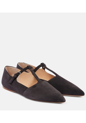 Gabriela Hearst Lola suede ballet flats