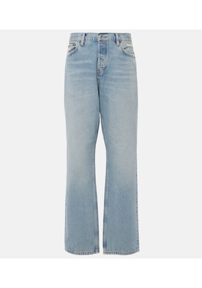 Re/Done Easy mid-rise straight jeans