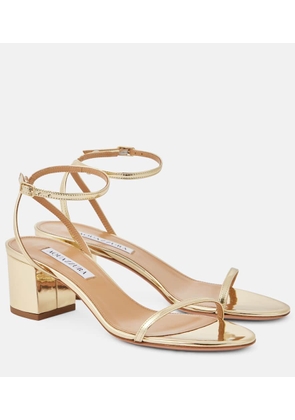 Aquazzura Olie 50 faux leather sandals