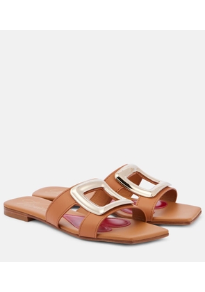 Roger Vivier Viv' By The Sea leather sandals