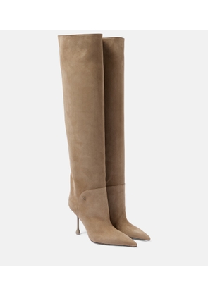 Jimmy Choo Cycas suede over-the-knee boots
