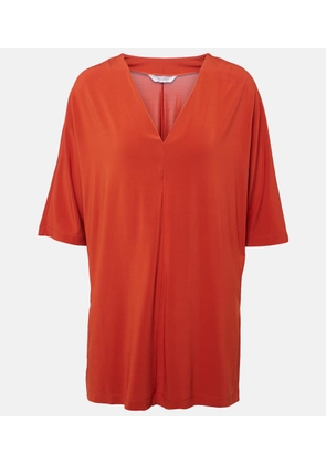 Max Mara Linfa jersey crepe blouse