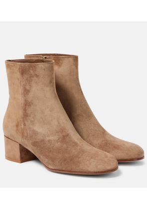 Gianvito Rossi 45 suede ankle boots