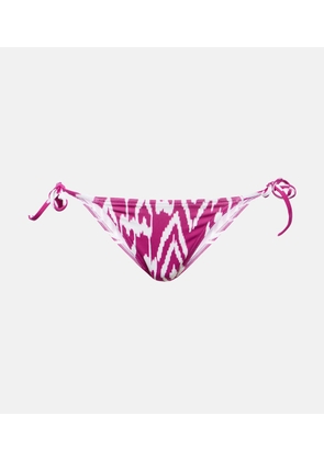 Eres Rain printed bikini bottoms