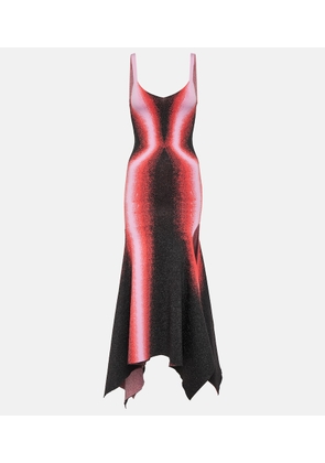Y/Project Printed knitted midi dress