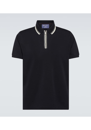 Loro Piana Regatta cotton-blend polo shirt