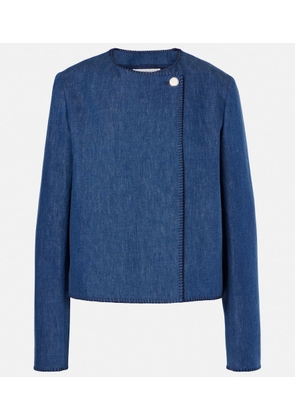 Gabriela Hearst Wyn cotton and linen jacket