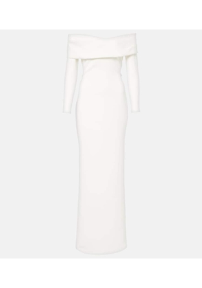 Solace London Lyla crepe gown