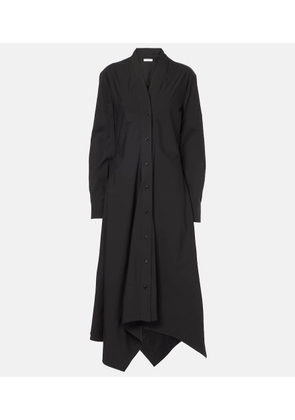 Ferragamo Cotton-blend jersey midi dress