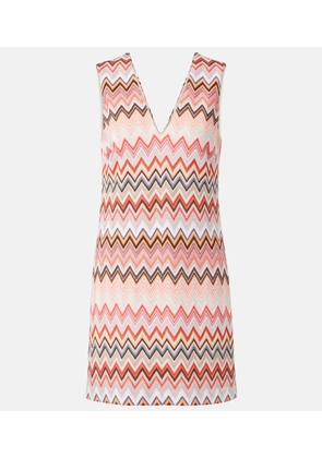 Missoni Zigzag cotton-blend minidress