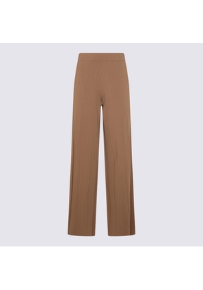 Max Mara Brown Viscose Pants