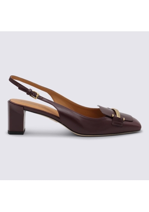 Tod's Brown Leather Pumps