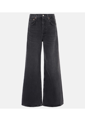 Agolde Dame high-rise wide-leg jeans