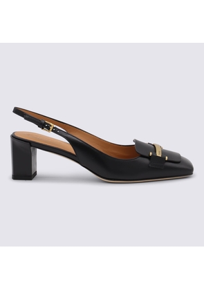 Tod's Black Leather Pumps
