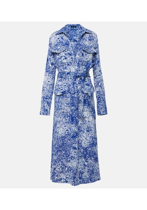 Proenza Schouler Vanessa printed shirt dress