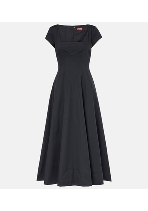 Staud Cotton poplin midi dress