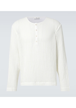 Commas Striped Henley shirt