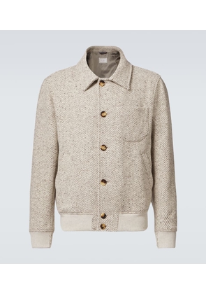 Brunello Cucinelli Virgin wool bomber jacket