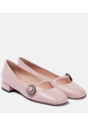 Valentino Garavani Preshoes leather Mary Jane flats