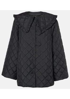 Ganni Quilted ripstop jacket