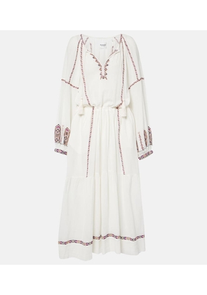 Marant Etoile Florenza cotton midi skirt