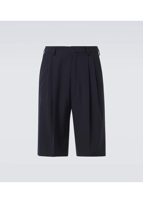 Dries Van Noten High-rise wool shorts