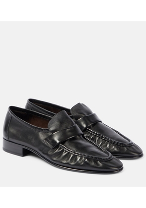 The Row Leather loafers